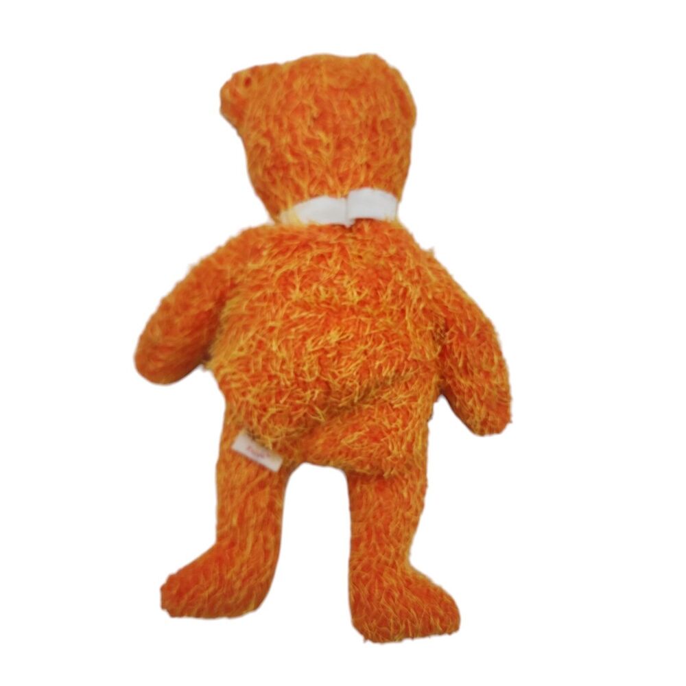 Ty Beanie Baby Pappa Bear Orange 2002 MWMT Father's Day Retired 04593 with Tie - Picture 2 of 11